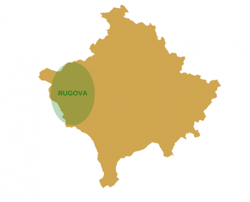 La vallée de Rugova au Kosovo